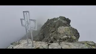 Vysok&aacute; ascent (2547m), High Tatras (GoPro)