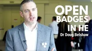 Doug Belshaw at Open Badges in HE