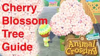 Cherry Blossom Tree Guide | ACNH | Spring Season