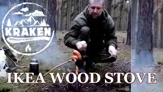 Vařič dřívkáč z Ikea - Ikea wood stove English subtitle