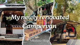MY NEWLY RENOVATED CAMPERVAN l VAN LIFE CAMPING l CAMP & COOK l Van life Ep. 6