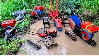 Traktor Sawah,Traktor terbaru Menuju Lahan terguling ,Pompa Air Irigasi,traktor membajak terjungkir