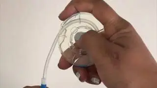 How to use CompactCath. Step 6, Aim and drain