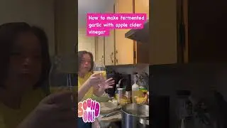 Let&rsquo;s make fermented garlic with apple cider vinegar. Ganito gawin nyo sa bawang. #vlog #dailyvlog