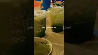 matcha is always a good plan to drink! 💚🤩#matchalovers #matcha #goodplan #drinkmatcha #videoshorts