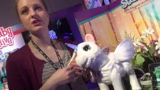 FurReal Friends Star Lilly the Unicorn at Toy Fair 2015