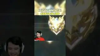 hanya perlu 39 jam push ke rank Mythic Immortal 😱 #mobilelegends