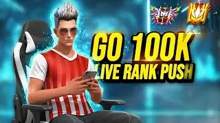 GM Bhai Live 🔴 BR Rank Push Begins 😱 Road to 100K Subscriber