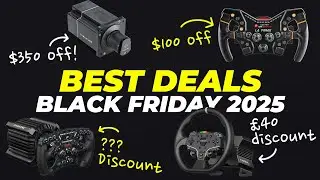 📢Распродажи All Sim Racing в Черную пятницу 2025 года *Обзор лучших предложений от каждого бренда*