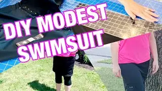 Apostolic swimwear / MODEST Swimwear /  MODEST Swimsuits For Girls / DIY MODEST Swimwear