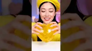 Mei Lin eating crystal clear hearts #asmr #mukbang #trendingreel  #aivideo#aiartwork #trendingtopic