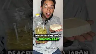 C&oacute;mo hacer jab&oacute;n con aceite usado &iquest;Funcionar&aacute;? Aqu&iacute; te muestro