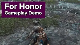 For Honor Gameplay Demo - E3 2015 Ubisoft Conference - Multiplayer Stabbing