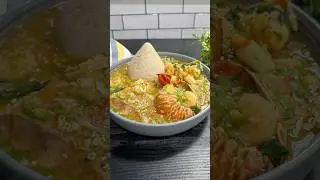 Very Easy Seafood Okra Soup Recipe You Must Try #shorts #youtubeshorts #okra #ghana #nigeria
