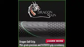 DragonGolf Grip PGA grade precision and patented grip consistency.   #golfingmachine #golfgrip