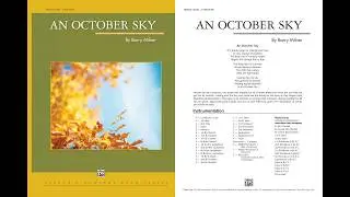 An October Sky, by Barry Milner &ndash; Score & Sound