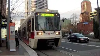 Trimet MAX and Streetcar at PSU