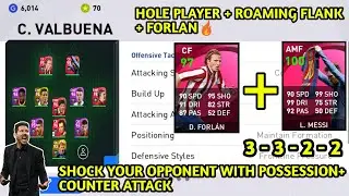 3-3-2-2 Counter Attacking Maneger | Valbuena Pes | Possession+ Counter Attack |