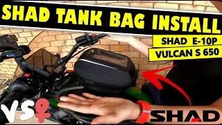 VS♀️ Installing SHAD tank bag (E10P)