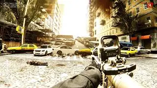 Immersive Bodycam Zombies in New York City - WWZ New York Campaign Left 4 Dead 2