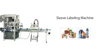 Automatic Sleeve Labeling Machine