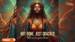 I’m not done, I’m just cracked. 