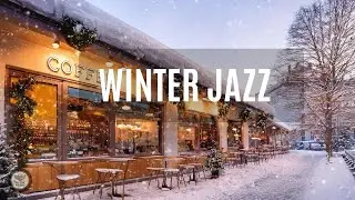 Winter Jazz Nights  Smooth Saxophone, Drums and Bass Chill Mix