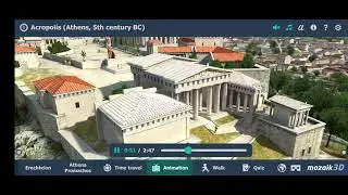 LEARN ACROPOLIS WITH 3D GAME