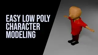 Create a Low Poly Person | Blender 4.3.2 | Beginners & Intermediate 2025