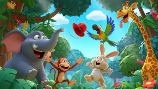 Elephant&rsquo;s Tiny Hat Adventure Song for Kids | Fun Animal & Adventure Song, Toddler Nursery Rhymes