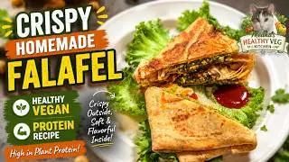 Healthy Homemade Falafel | No Egg, No Flour | Vegan