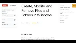 Create, Modify, and Remove Files and Folders in Windows || #qwiklabs || #coursera