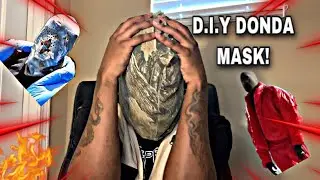 DIY KANYE DONDA MASK TUTORIAL ! *EASY 2021*