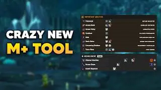 Conquer Mythic+ with my Brand New Tracking Tool