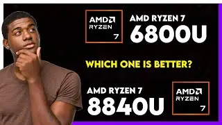AMD Ryzen 7 6800U​ vs AMD Ryzen 7 8840U Comparison