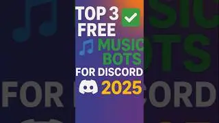Best Free Discord Music Bots for 2025 🔥 (No Premium!)  #discord