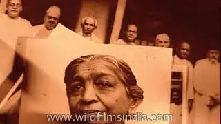 First General Elections of Independent India and Jawaharlal Nehru in rare footage