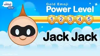 JACK JACK (Power Level 1 to 5) - The Incredibles - Disney Emoji Blitz