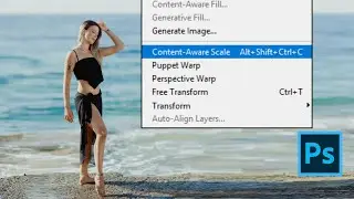 How to Expand Image with Content Aware Scale in Photoshop