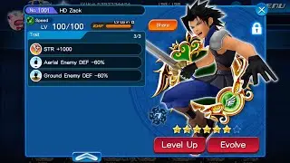 KHUx F2P - 7 Star BOOSTED HD Zack showcase: 7 Star AOE medals worth it?
