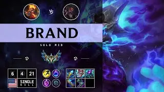 Brand Mid vs Lucian - NA Challenger Patch 14.13