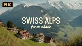 Soaring Above the Clouds A Drone's Journey Through the Majestic Swiss Alps | 4K Cinematic Experience