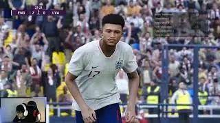 ENGLAND VS LATVIA 5-0 FIFA WORLD CUP / PES 2020 PC