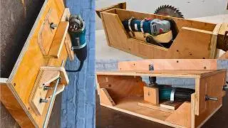 Homemade hand tools, DIY woodworking machines at home.