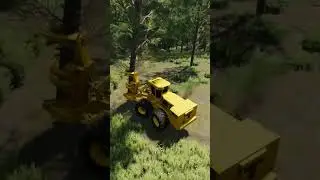 Trying something new out 😎🤙🏼🤙🏼 #fs22 #farmingsimulator #logging #simulator #tigercat