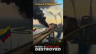 Ukraine Strikes Again: Major Russian Supply Line to Crimea Destroyed!