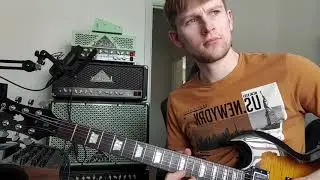 Epiphone G400 SG Deluxe Bridge and Neck PU test