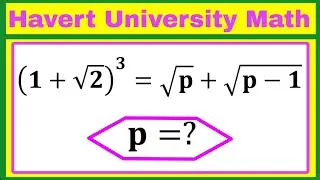 USA | Havert University Entrance Exam Maths Problem | Can You Solve This Shortly? How To Solve This?