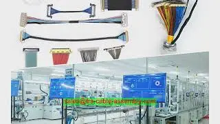 Завод жгутов проводов Custom Cable Assembly LVDS Touchscreen Interface Cable 51 Pin Converter для Mu