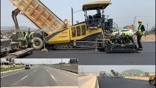 Detailed Commentary & Analysis: Beautiful Lane Markings On The Kpobiman -Sansam Expressway Unveiled.